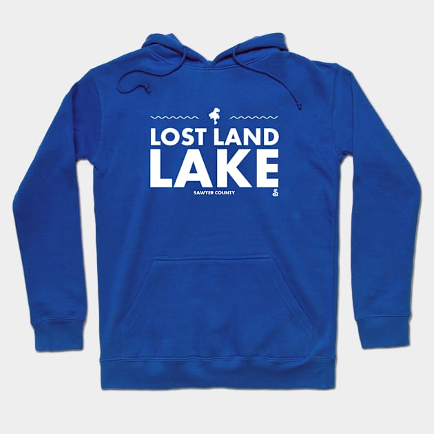 Sawyer County, Wisconsin - Lost Land Lake Hoodie by LakesideGear